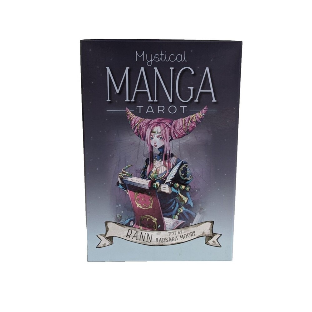 Mystical Manga Tarot Deck & Guidebook (2017) by Barbara Moore RANN Complete Set